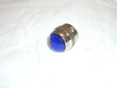CED P-L120 JEWEL SCREW LENS FOR PILOT LAMP LIGHT BULB AMP BLUE