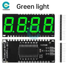 0.56-inch 4-bit 7 Segment LED Display Module Clock Module HT16K33 Driver I2C USA