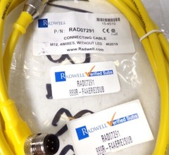 RADWELL, CONNECTING CABLE, RAD07291, 889R-F4AERE2SUB, 300 VAC, 4A MAX, 90º C