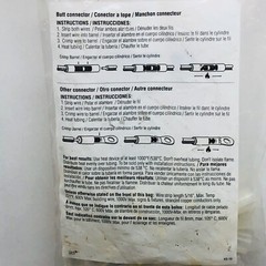 25 PACK LAWSON 1495186 VISA SEAL 12-10 AWG FULLY-INS MALE SLIP-ON .250″