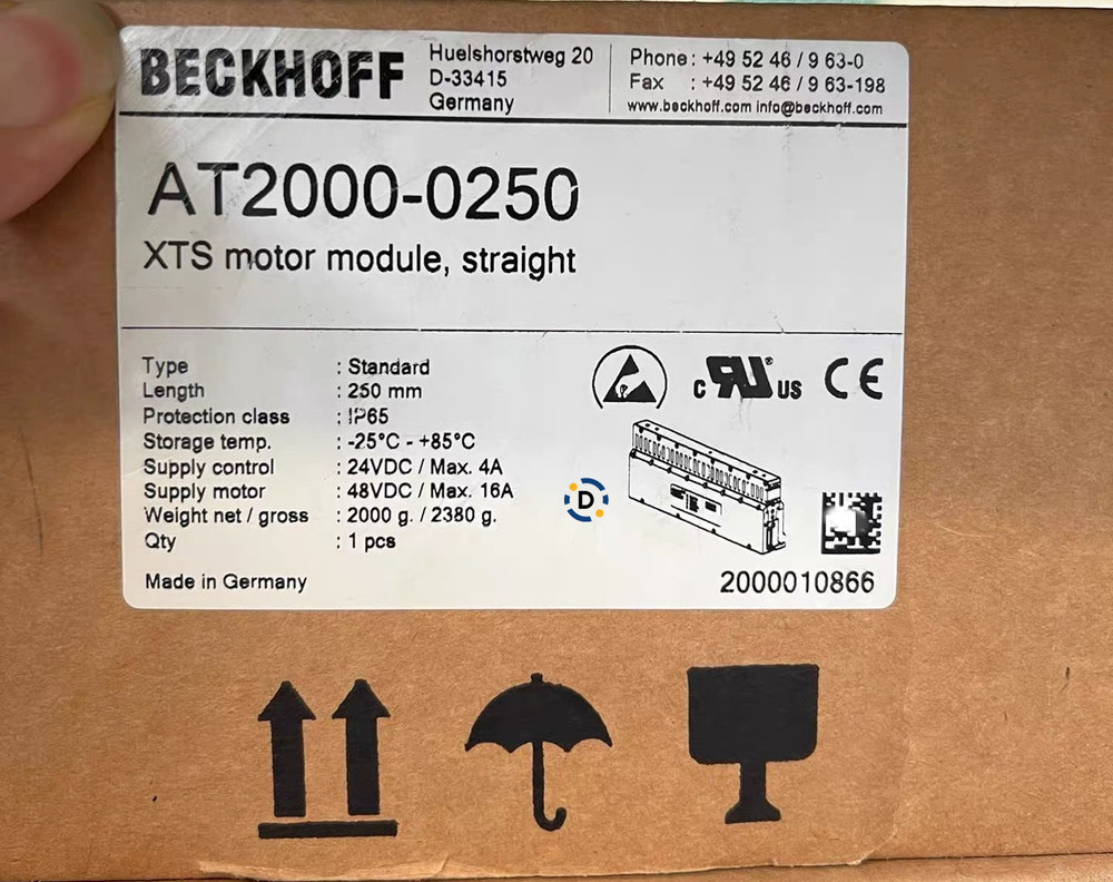 New Beckhoff AT2000–0250 Magnetic levitation module
