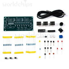 6-bit LED Digital Electronic Clock Kit 51 Microcontroller DIY Soldering Practice