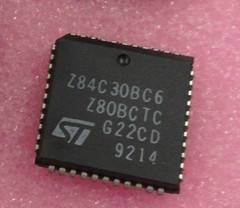 9 pieces Z84C30BC6 Z80B CTC CMOS PLCC44 6MHz Z8430 NEW ~