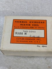 Cutler-Hammer Eaton 9586H1345B Thermal Overload Heater Element Coil Lot of 2