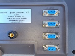 D80 2 & 3 axis display to replace your Sargon dro display with 25 pin plug