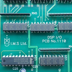 IMS DSP I/O PCB 1110 CD-1-94V0 26/94 E123549 Assembly Control Board Card