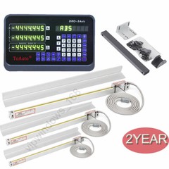 2/3 Axis Digital Readout DRO TTL Linear Glass Scale Encoder EDM Milling Lath 1µm