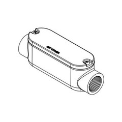 Garvin Industries LC-75, 3/4″ Hub, Aluminum, C-Type, Rigid Conduit Body, 1 pc