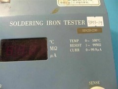 Anritsu Meter HS2D-230 HS2D230 Soldering Iron Tester Expedited Shipping