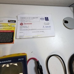 seaward solar installation PV150 Kit With 200r Solar Survey Leads And Clamp