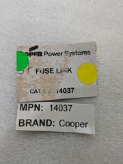 COOPER POWER FUSELINK 14037 FUSE ACCESSORIES