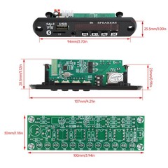 DIY Bluetooth Speaker Kit FM Radio Electronic Kit Soldering Practice Project US