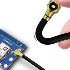 TUOLNK 5PCS IPX MHF4 to RPSMA Antenna 0.81mm Coax Cable, 6inch, black