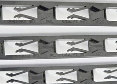 (Lot of 10) Unitrack 4125 Card Guides Rails – for Harris Macom GE MASTR III 3
