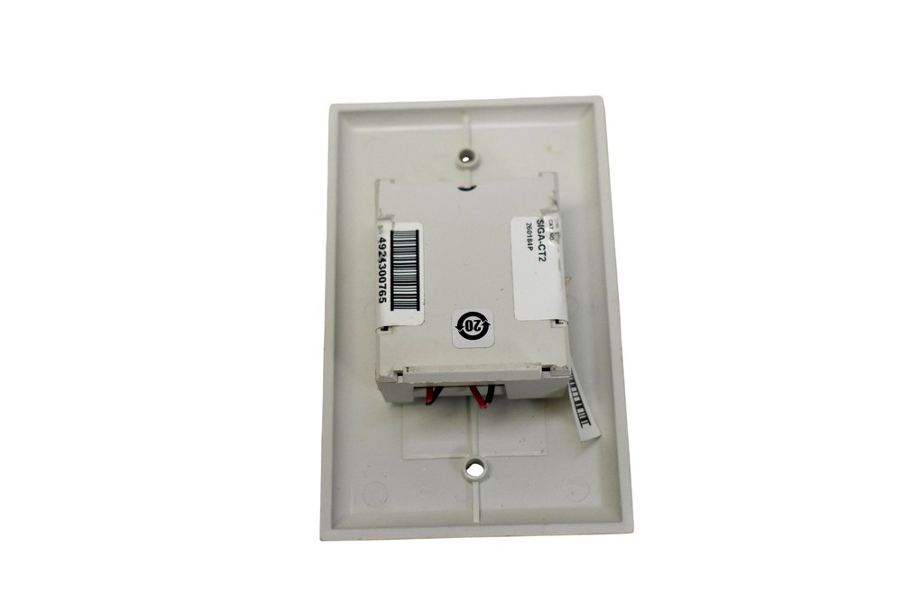 Signaling SIGA-CT2 Fire Alarm Input Module Wall Plate Sub-Assembly