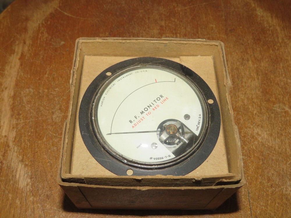 Vintage Marion Electrical Instrument HM3 R.F. Monitor & Original Box
