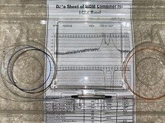WDM Fiber Optic Combiner for 14XX/1470 – 1468.5-1472.5 Pass Band 91001164-00X