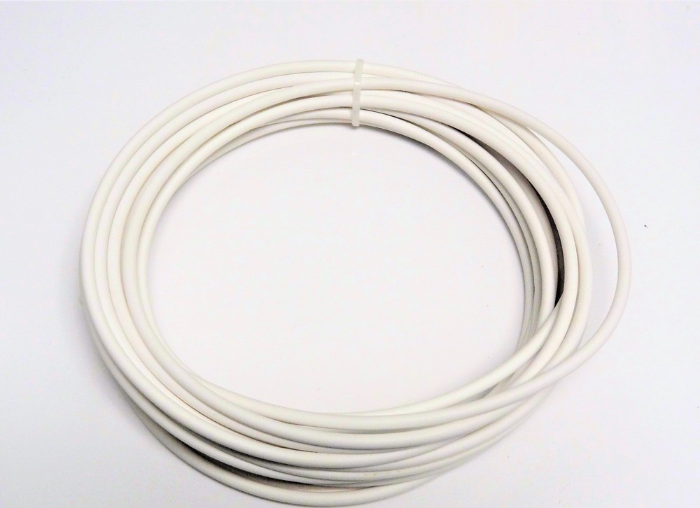 AUTOMOTIVE WIRE 10 AWG HIGH TEMPERATURE GXL WIRE WHITE 50 FT MADE IN U.S.A