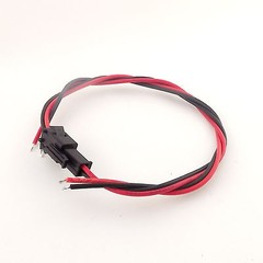10set 20cm SM 2Pin 22AWG Wire Male and Female Connectors Cable Pitch 2.54mm