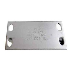 Dottie 411 16-Gauge Steel Safety Plates 1-1/2” x 2-3/4” (100 Pack)