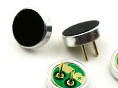 Lot of 4 ICC Intervox MEO-618PN-02-643 Miniature Microphones 6mm x 1.8 mm 2 Volt