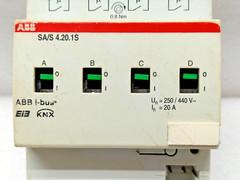 ABB SA/S4.20.1S SWITCH ACTUATOR 4F,20A ,2CDG110048R0011