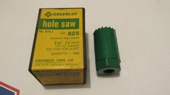 Greenlee 1-1/8″ Hole Saw 825 FOR 3/4″ CONDUIT