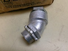 Midwest LT-10045, 1″, 45° Connectors, Box of 10