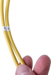 Self-Adhesive Wire Markers, 10 Sheet nVent 42-030 Set, Oil & Moisture Resistant