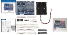 Compact SMD/SMT Soldering Practice Board with English Instructions for Students