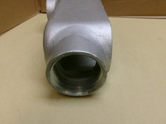 Crouse-Hinds LB-200 M 53, 2″ Form 5 Conduit Body with Rollers, No box