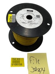 500 FT Del City 16 Gauge Primary Wire Yellow 1116506 J1128 & SAE J378 Type GPT