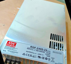 1PC-MEAN WELL RSP-2400-24 Power Supply with Single Output 2400W/180-264VAC- NEW