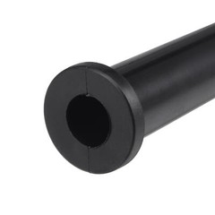 Cord Boot Protector Cable Sleeve Rubber 75mm Length Black 2 Pcs