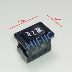 1/5PCS DEFOND CRT-1215-Y Rocker Switch 3 Pins 3 Positions 15A 125VAC 7.5A 250VAC
