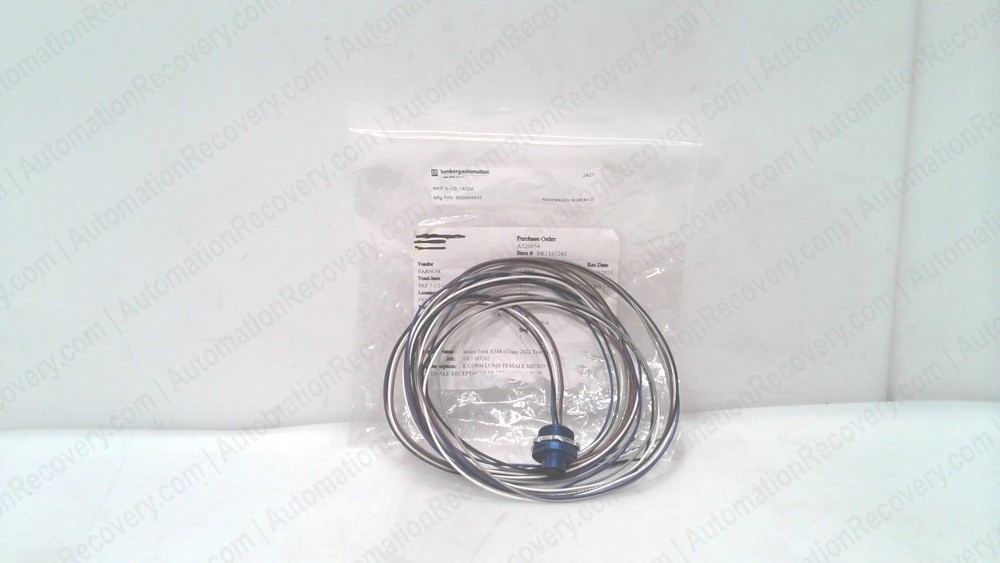 LUMBERG AUTOMATION RKF 5-1/2-14/2M, SINGLE-ENDED RECEPTACLE, 600004835, #342911