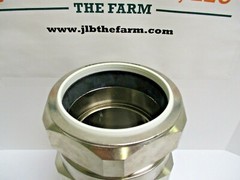 APPLETON CABLE GLAND, 3″ NPT, 75T33005, NICKEL PLATED BRASS