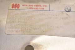 Nickel Plated Copper Aircraft Wire XL-ETFE 16AWG M22759/41-16-92 30 FT. PER SALE