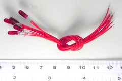 Bulb – 3Mm Miniature – Pack Of 5 – Color And Voltage Of Your Choice