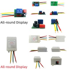 Delay Relay Module 1–480Min AC110V 220V Power-ON OFF Disconnect Switch 7A Output
