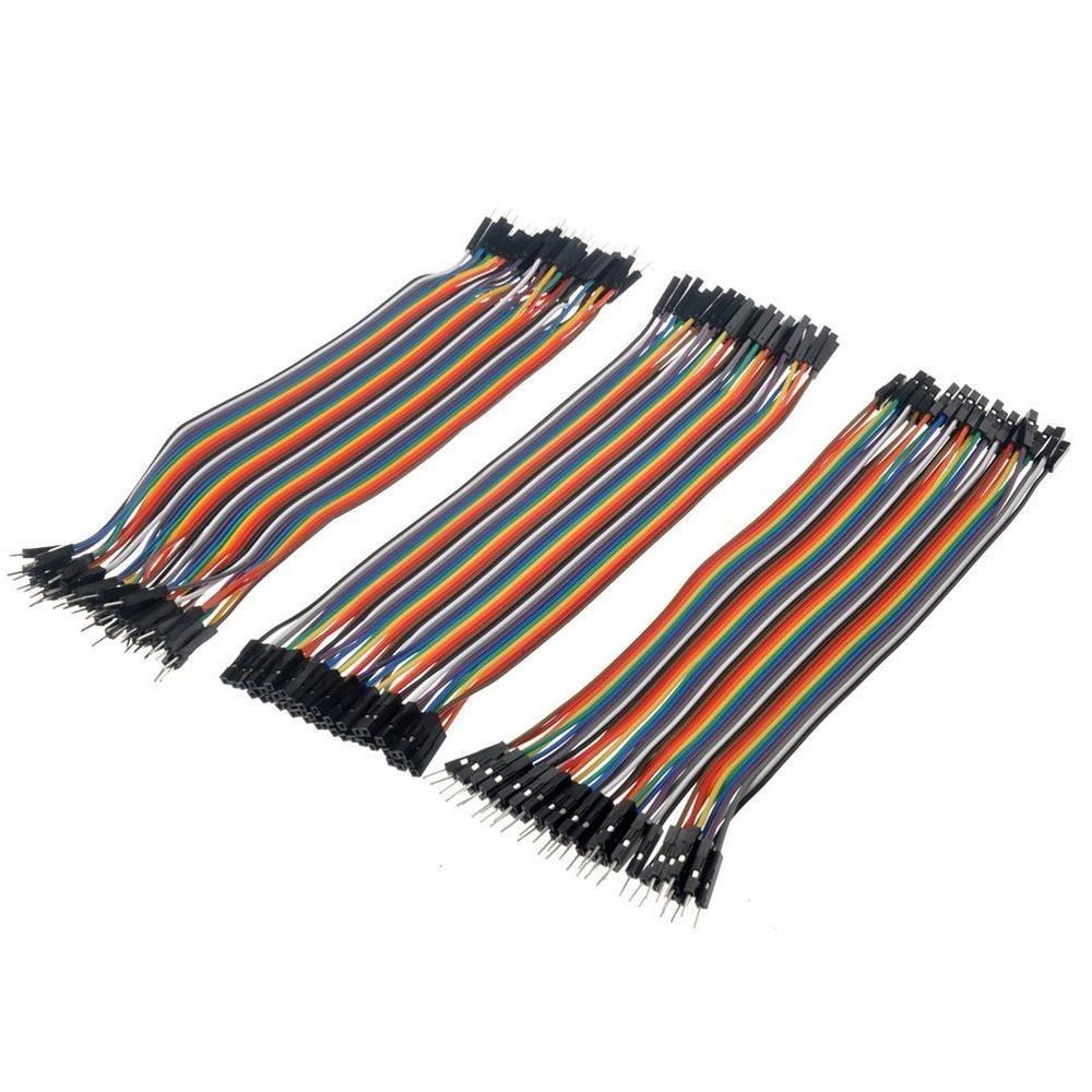 120pcs Dupont Wire Female to Female + Male to Male + Male to Female Jumper Cable
