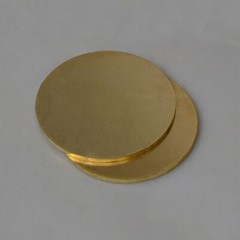 H62 Solid Brass Discs Blanks Metal Round Sheets Dia 50mm-200mm Thick 0.8mm～3mm