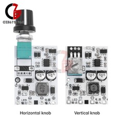 DC5-24V LED Dimmer Constant Current Module Knob Potentiometer Control Board 1.2A