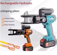 Electric Press Tool for Cable Lugs ME-240T Hydraulic Pliers Battery Crimper