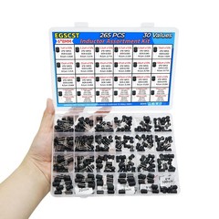 EGSCST 30 Values 265 PCS Inductor Assortment Kit from 1uH to 100mH 6 * 8mm DI…