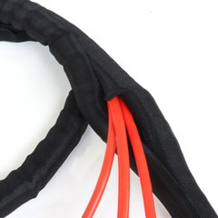 5mm-60mm Braided Cable Sleeving Open Self-Rolling Sheathing Harness Wire 5Colors