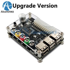 24Pin ATX Power Supply Breakout Board Adapter Connector Adjustable Voltage