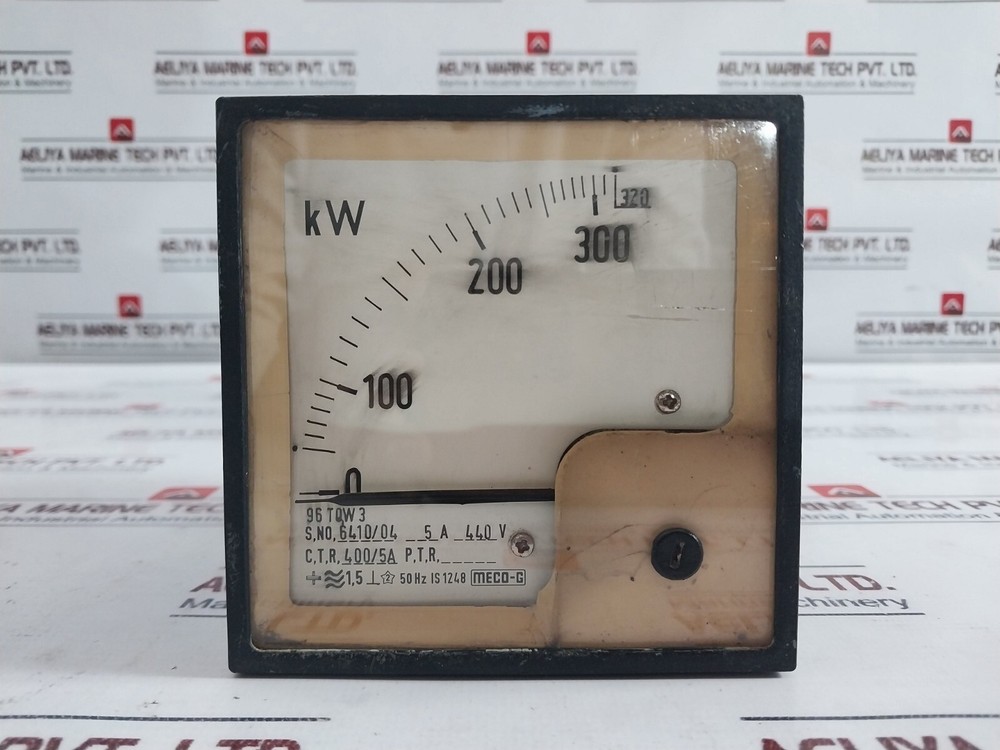 MECO-G 400/5A Watt/VAR Meter 3 Phase 3 Wire