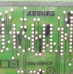 Arburg 7204-3504C0 Temperature Card 7204 – 3504 C0 SN 59393 (Invoice Incl. VAT)