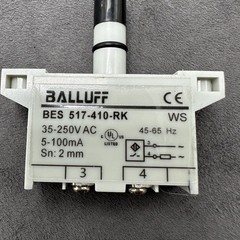 New Proximity Switch Sensor for Balluff BES02MW 35-250VAC BES 517-410-RK